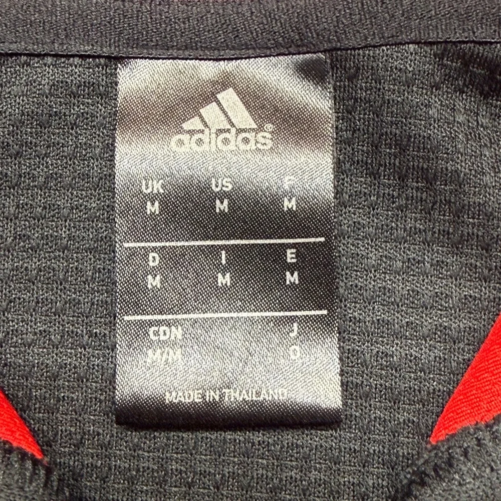 Adidas Portland Trail Blazers NBA On-Court Warm Up Hoodie Red Black Mens Medium
